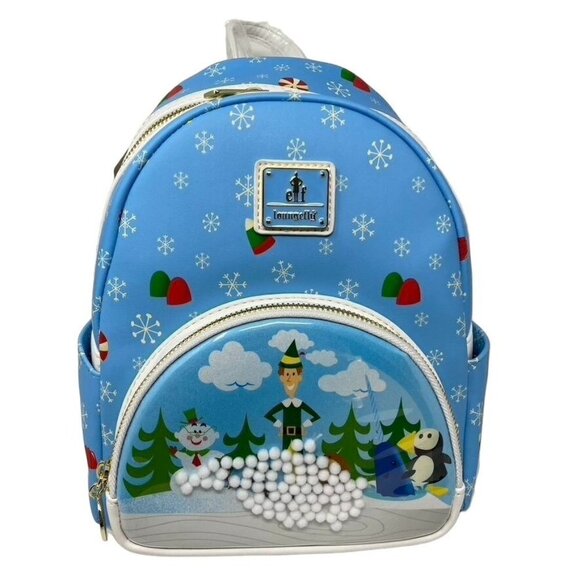 Loungefly Elf Buddy Cosplay Adult Womens Double Strap Shoulder Bag Purse - Picture 4 of 11